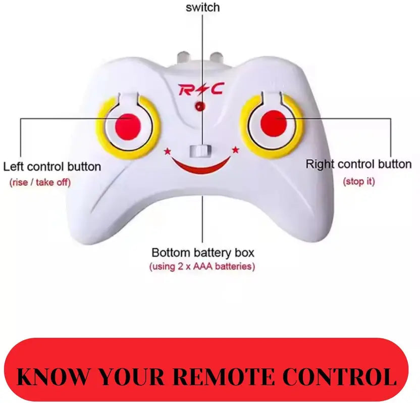 Helicopter with Hand Gravity Sensor