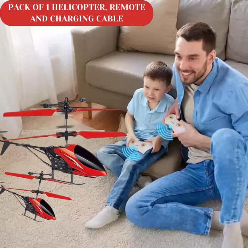 Helicopter with Hand Gravity Sensor